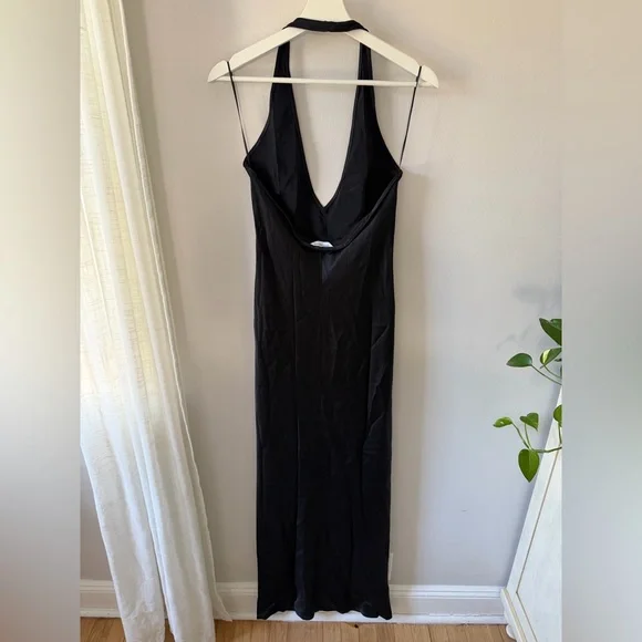 Amanda Uprichard Bondi Maxi Dress in Black - Picture 3 of 5